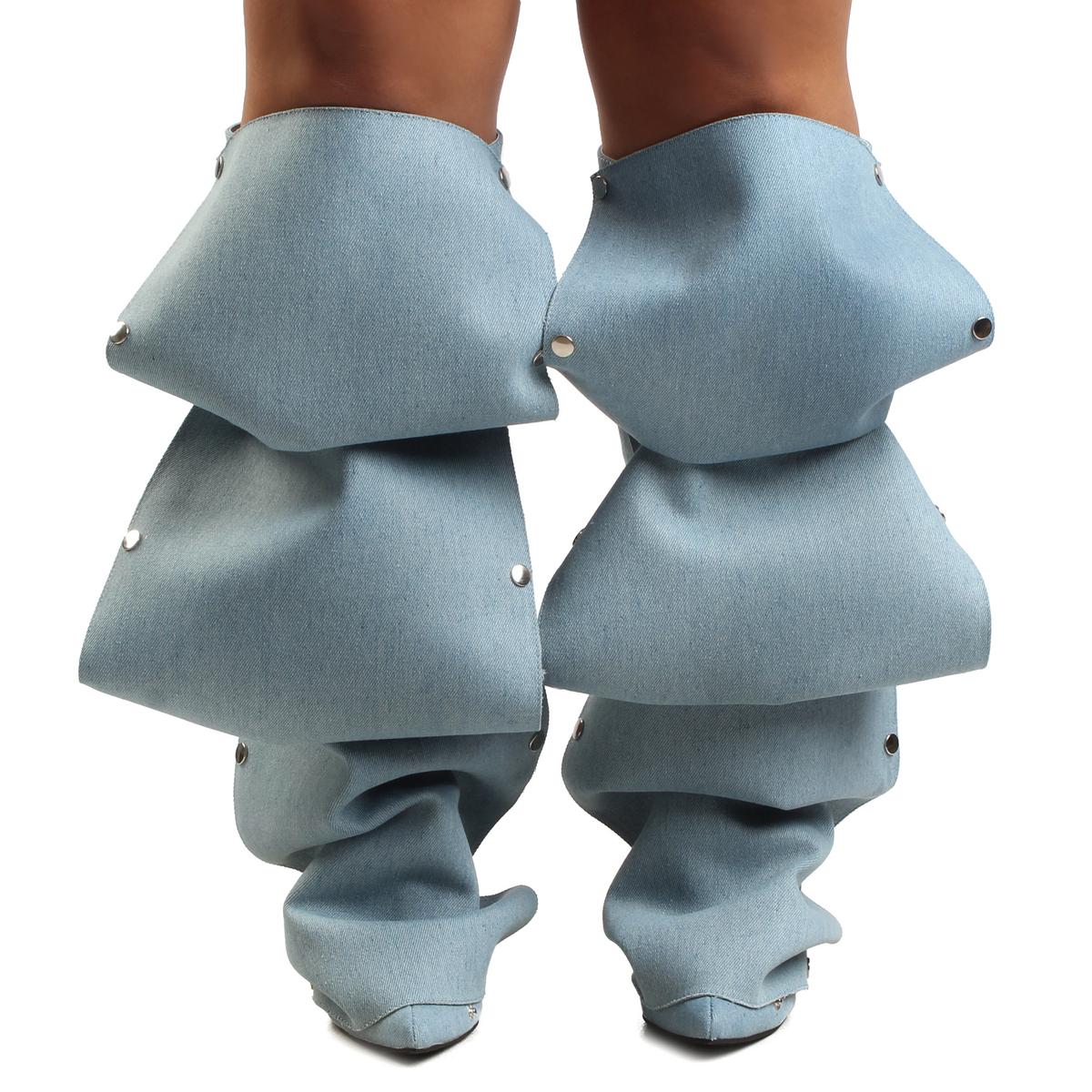 Mage-1 Denim Stiletto Boot