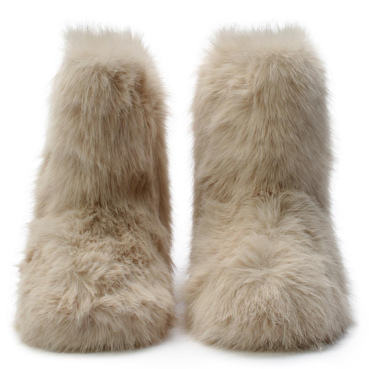 Melanie-21 Faux Fur Bootie