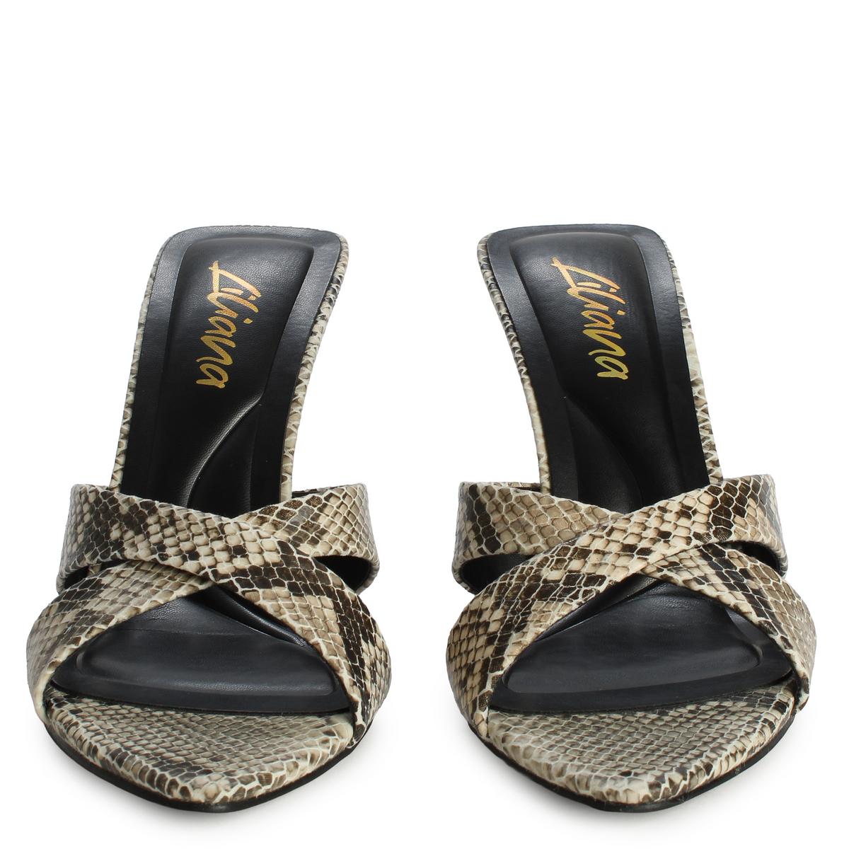 Cynthia-8 Criss Cross High Heel