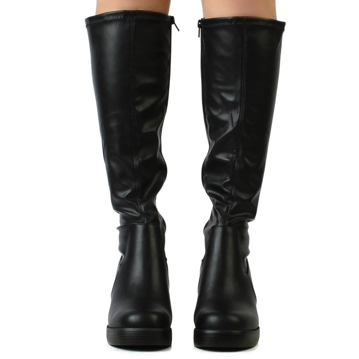 Sonia- Knee High Heel Boot