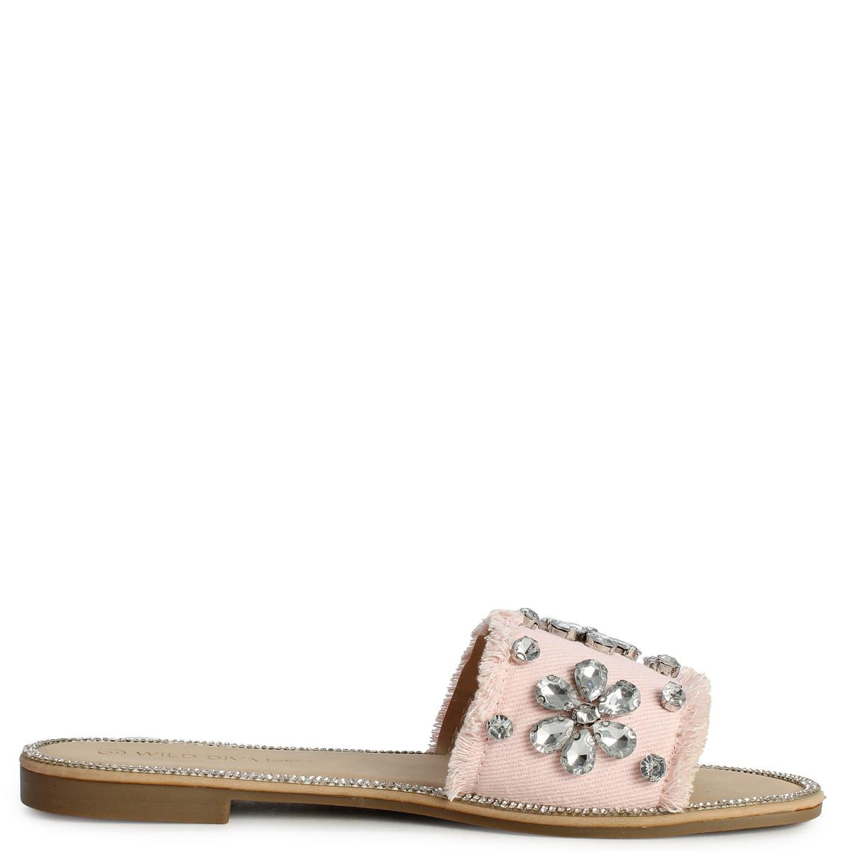 Jaydra-08 Rhinestone Sandal