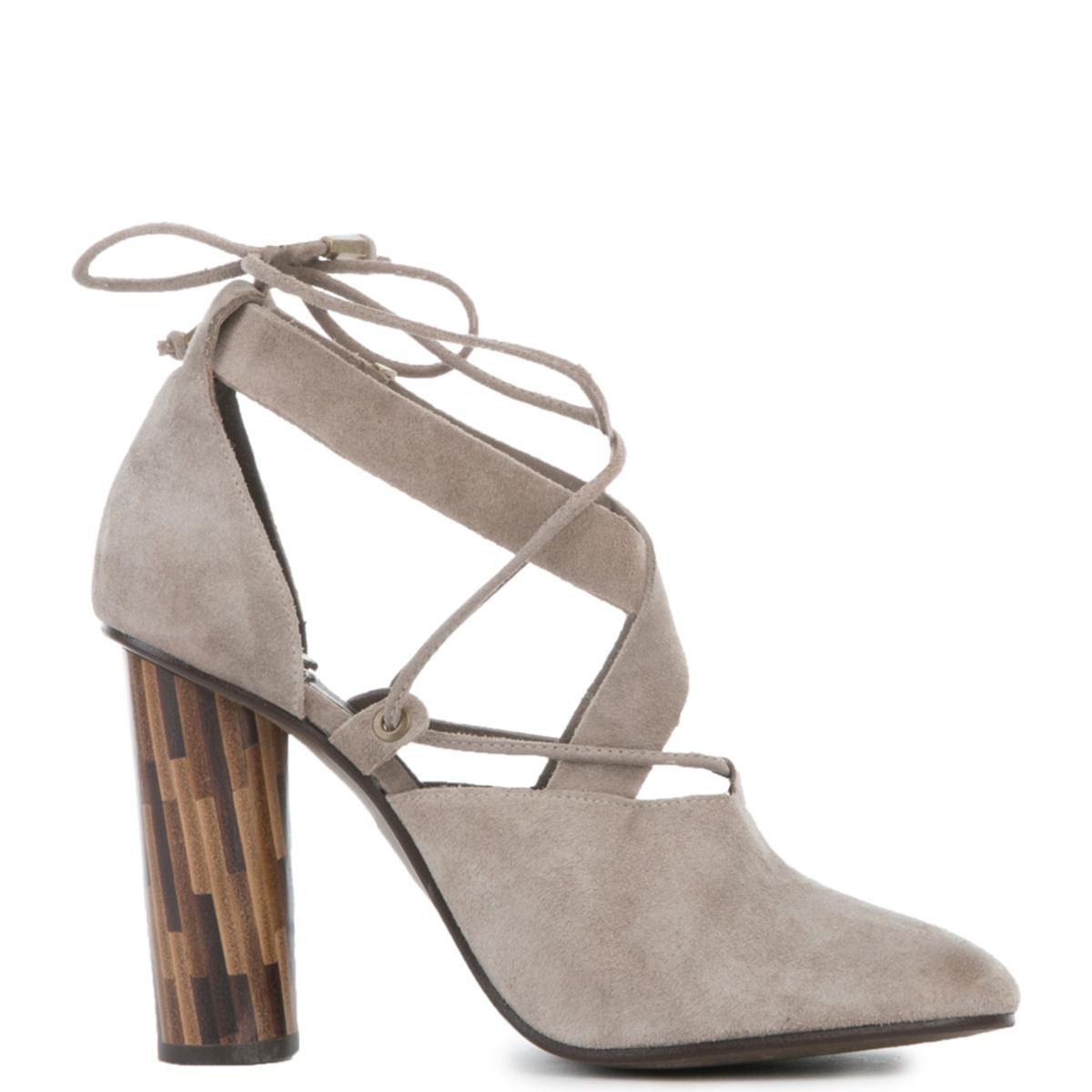 Free People Nouvella Wrap Taupe Heels Taupe