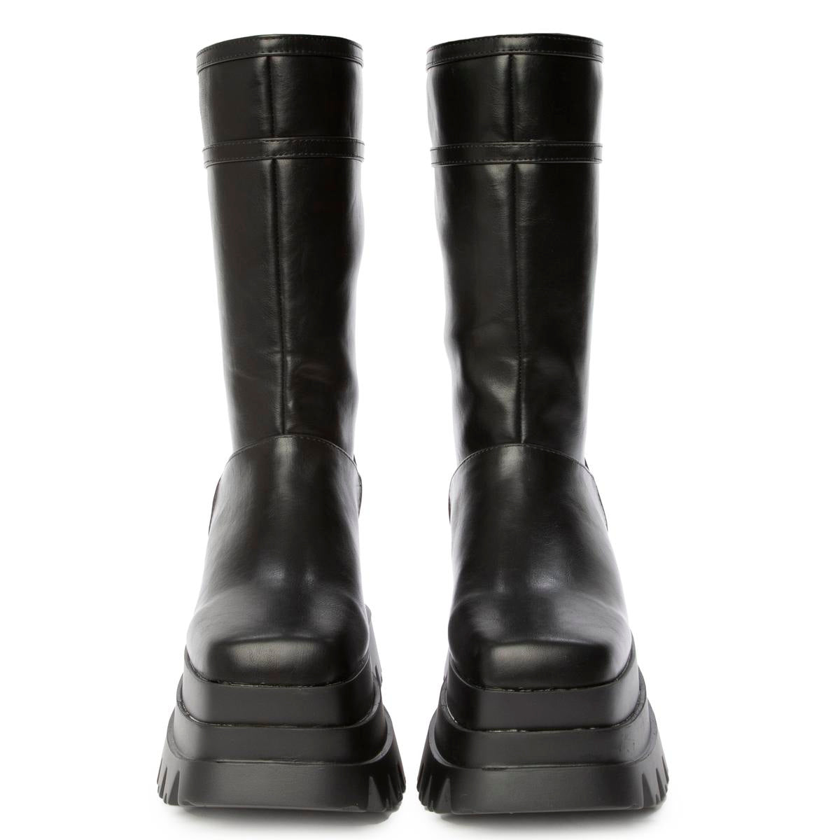 Sky High Black Platform Boot