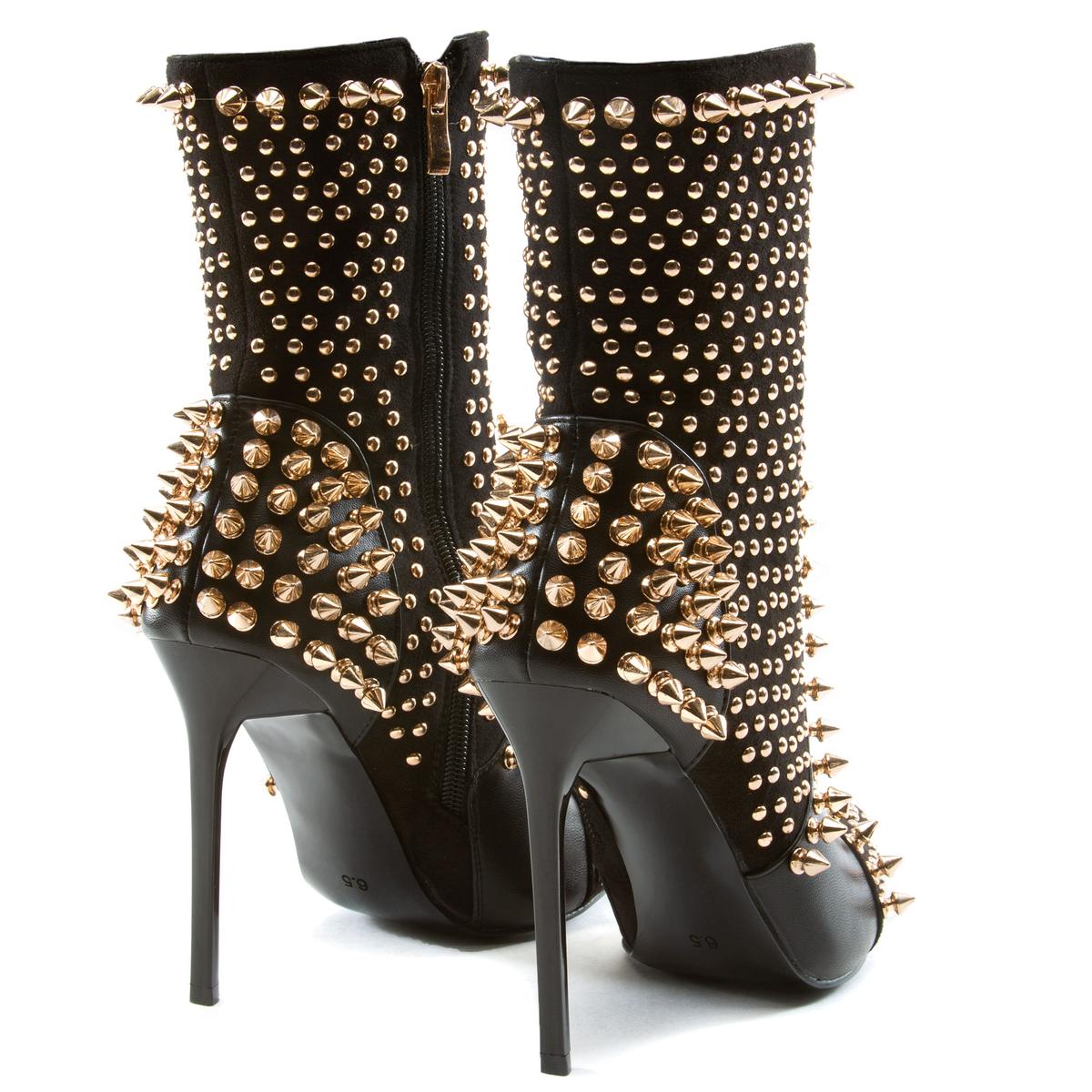 Diablo Stiletto Heel Bootie