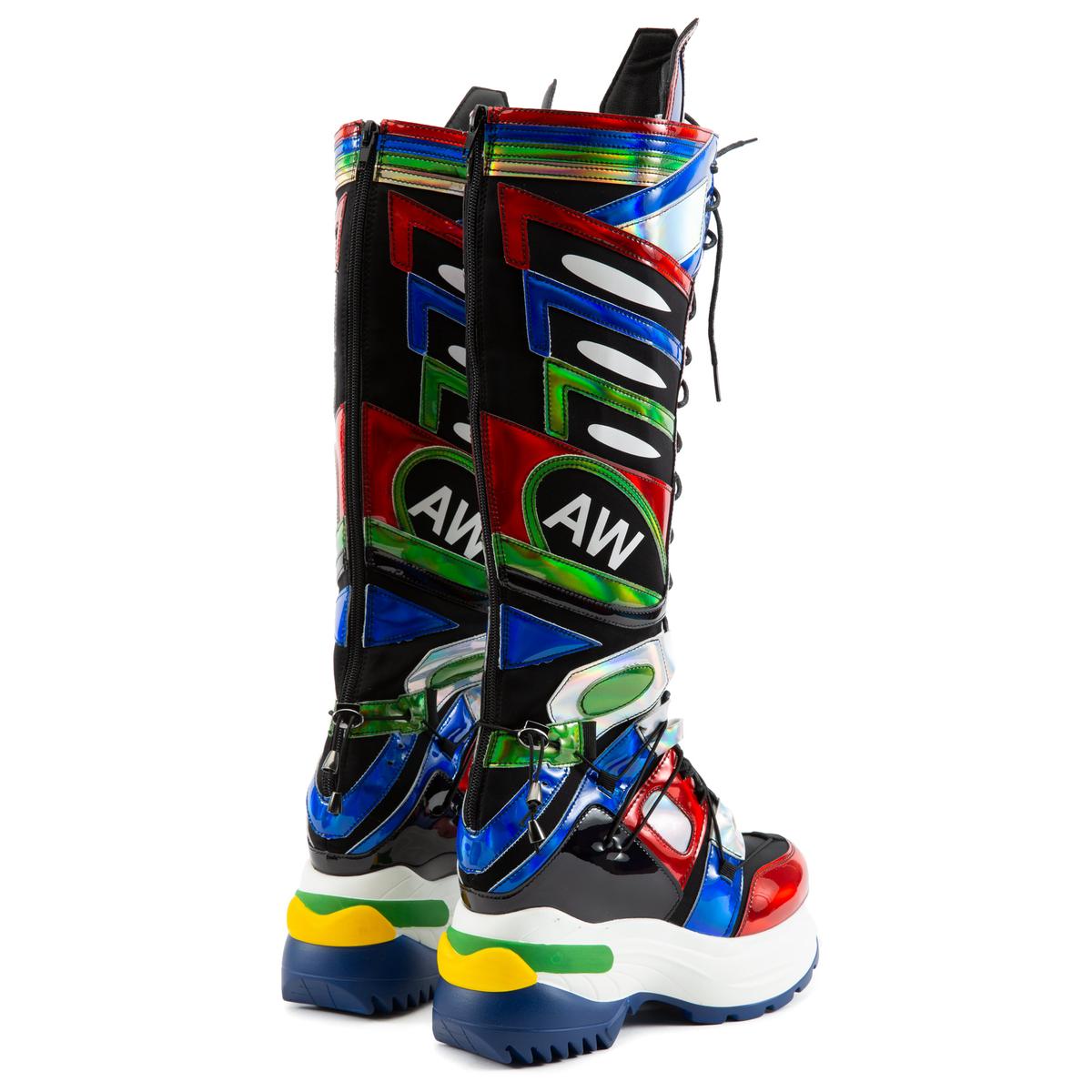 Oval-7 Platform Boots