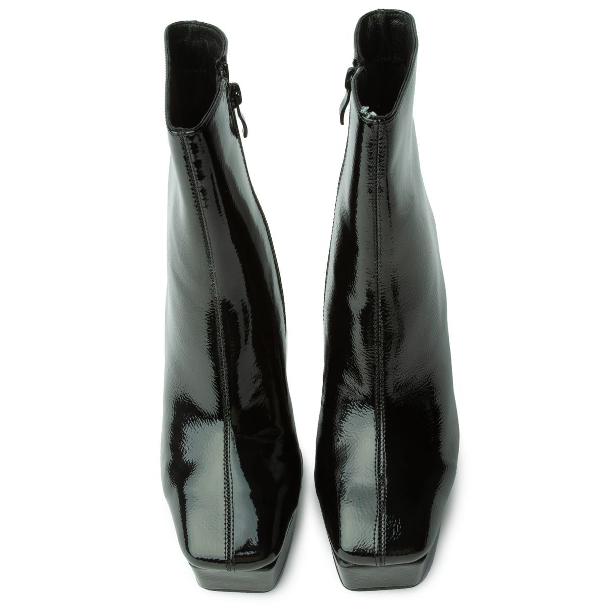 Luster-1 Black Ankle Boots