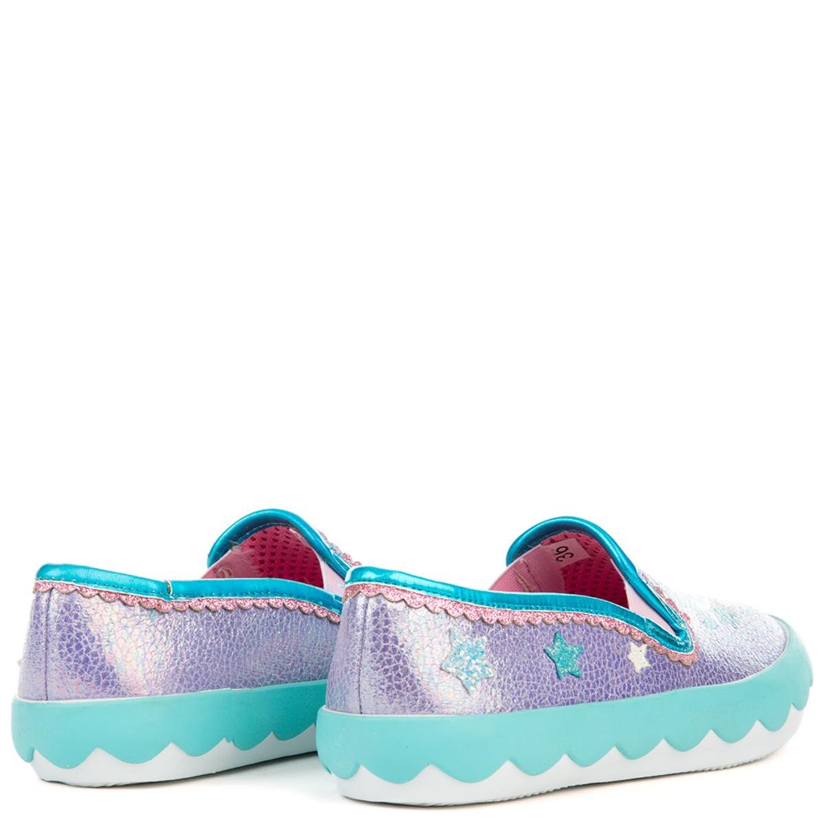 Topical Betty Purple Sneaker IRIDECENT