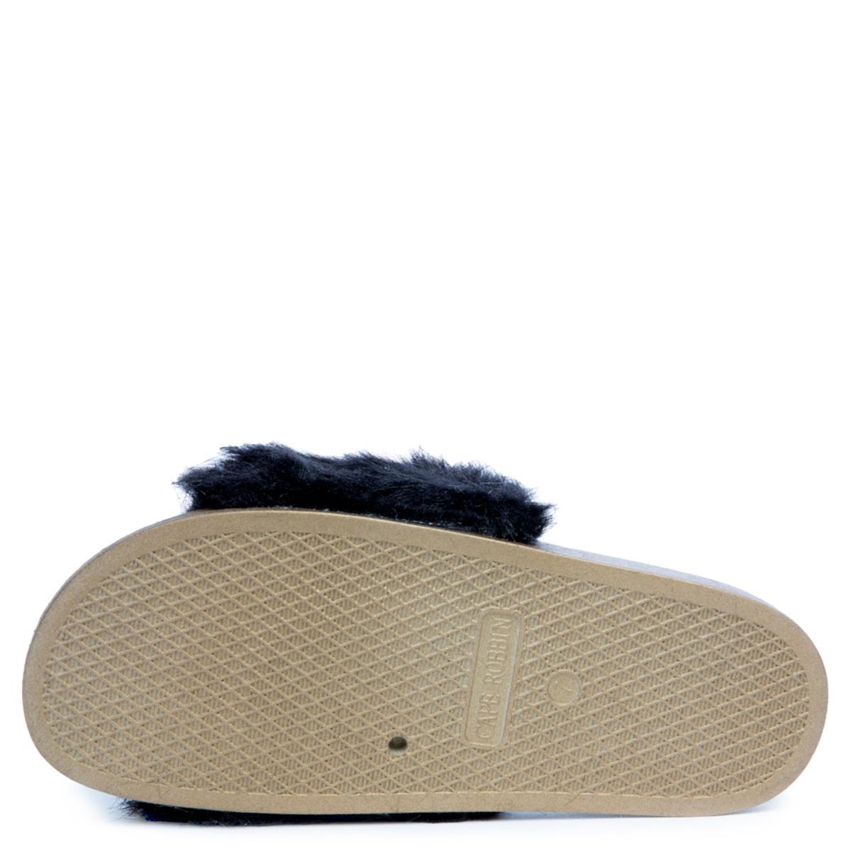 Cape Robbin Moira-5 Black Gold Slide Black/Gold