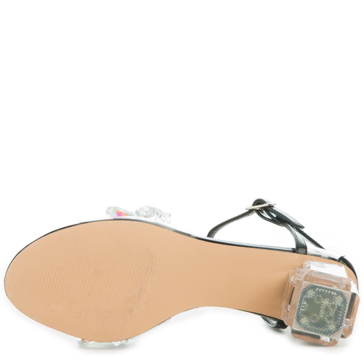 Cryssa Black Sandals BLACK