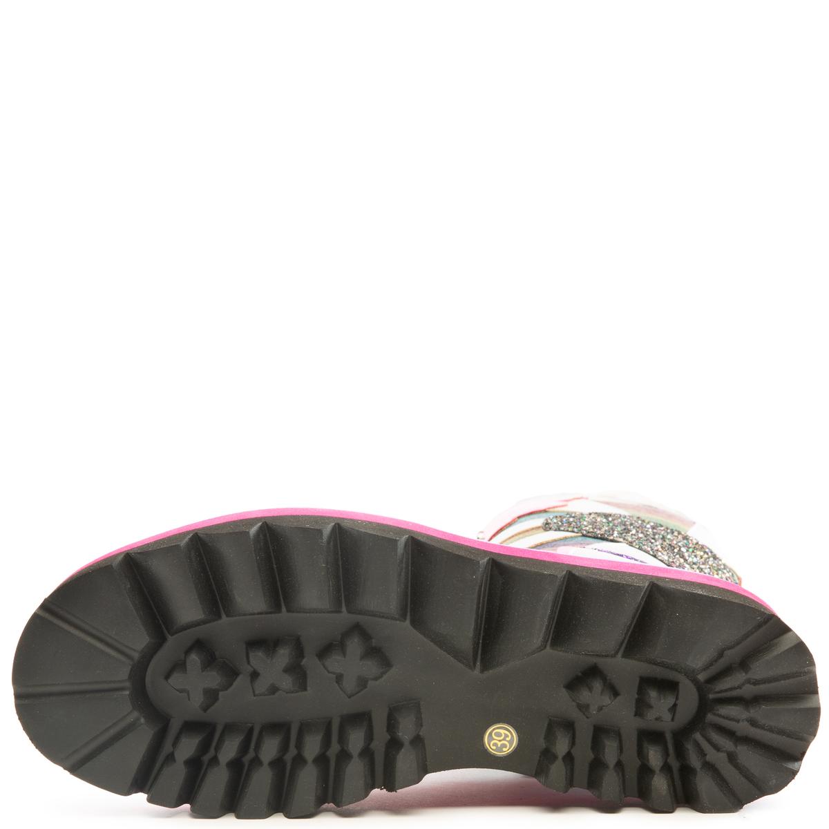 Rainbow Combat Boots