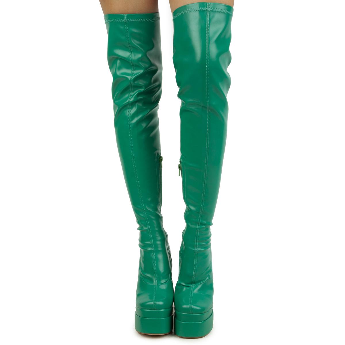 ARI-10 Thigh High Platform Boot