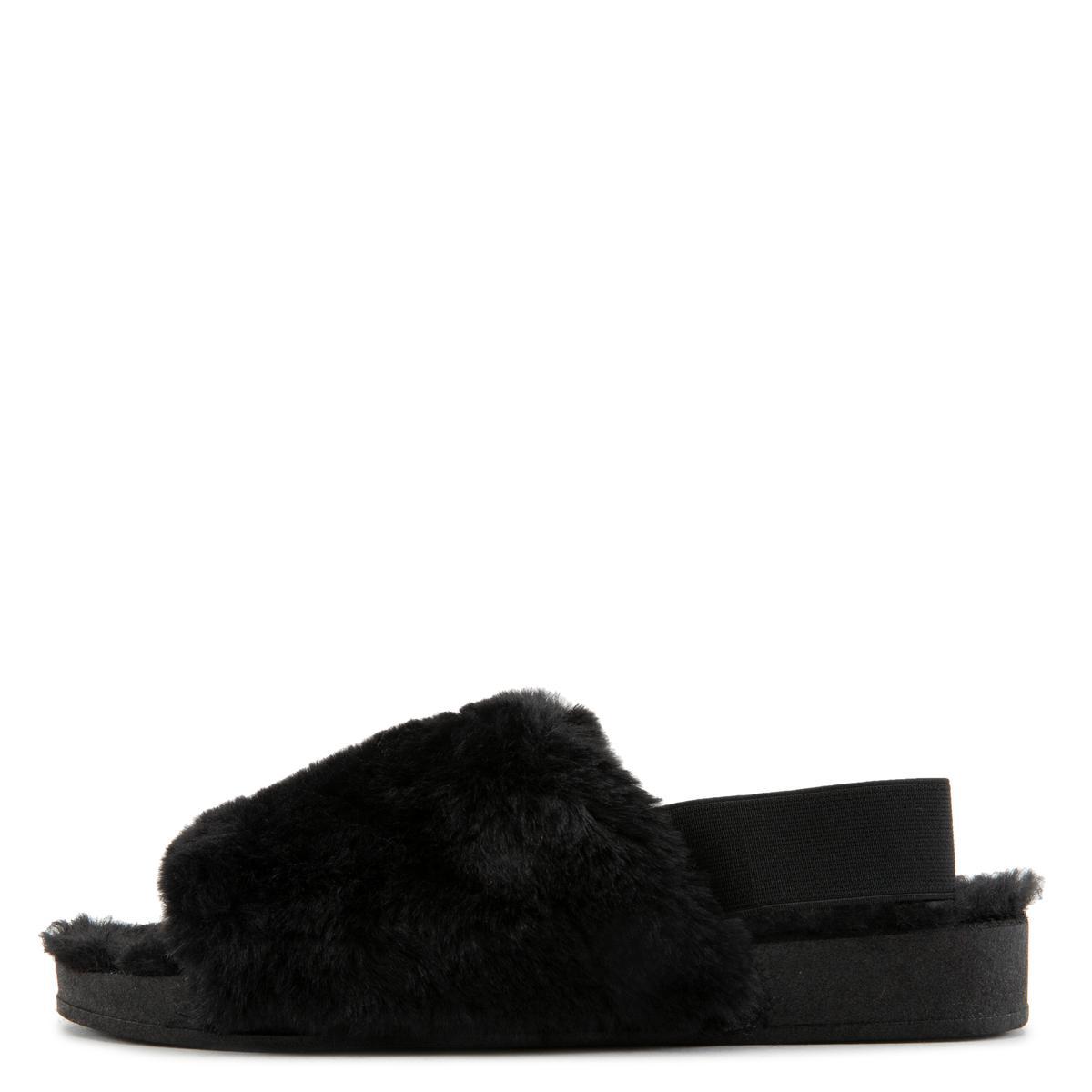 Muffin-01 Fur Sandals
