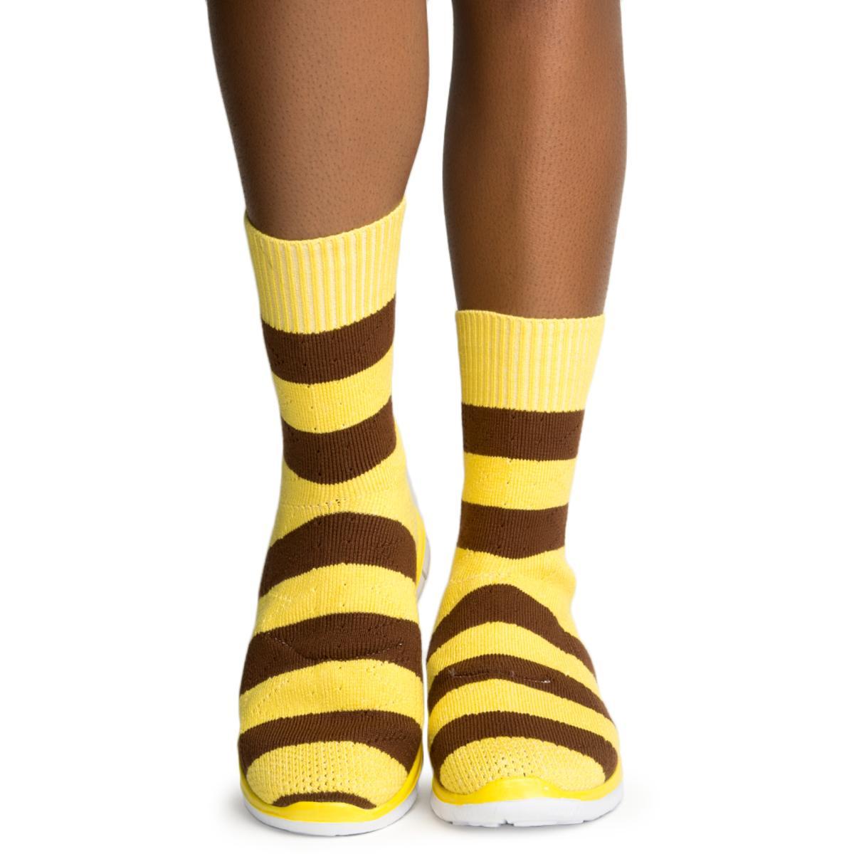 Cape Robbin Malee-1 Yellow Sneaker Yellow/Brown