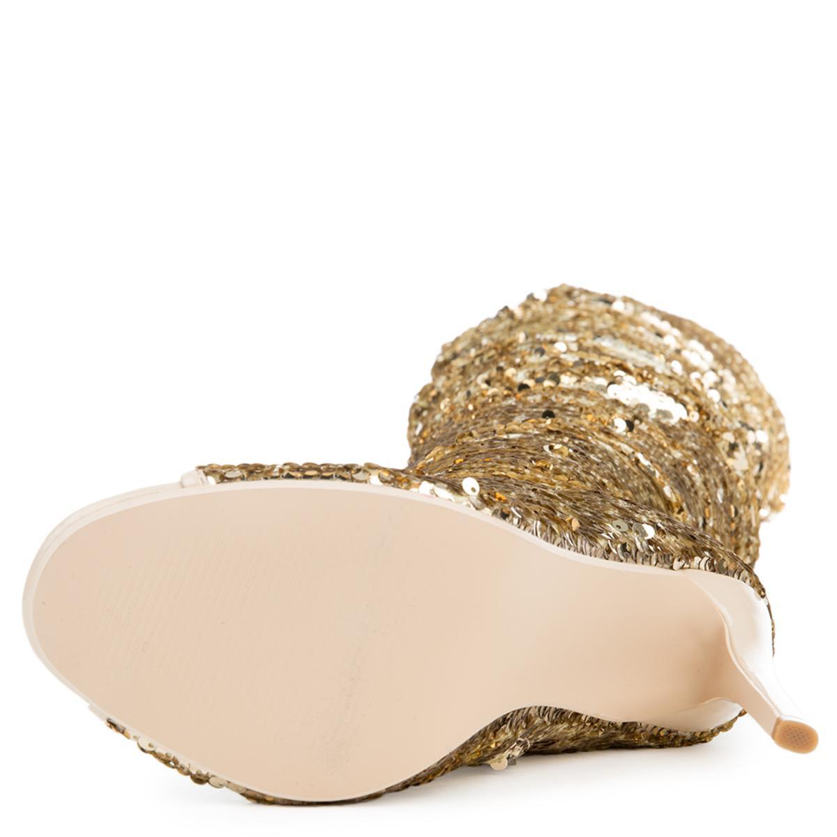 Cape Robbin Julia-1 Gold High Heel Boots Gold