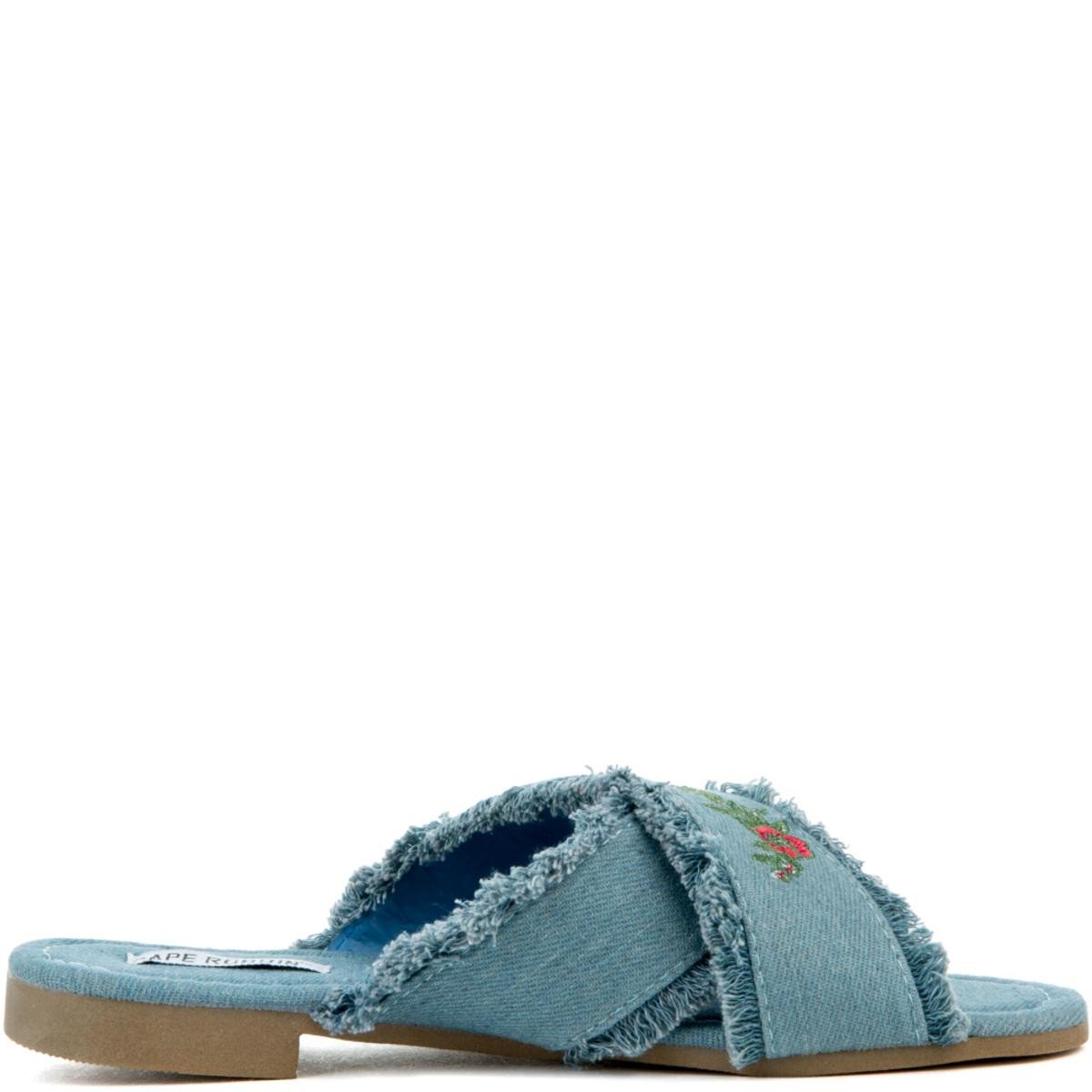 Cape Robbin Coma-7 Sandal Denim