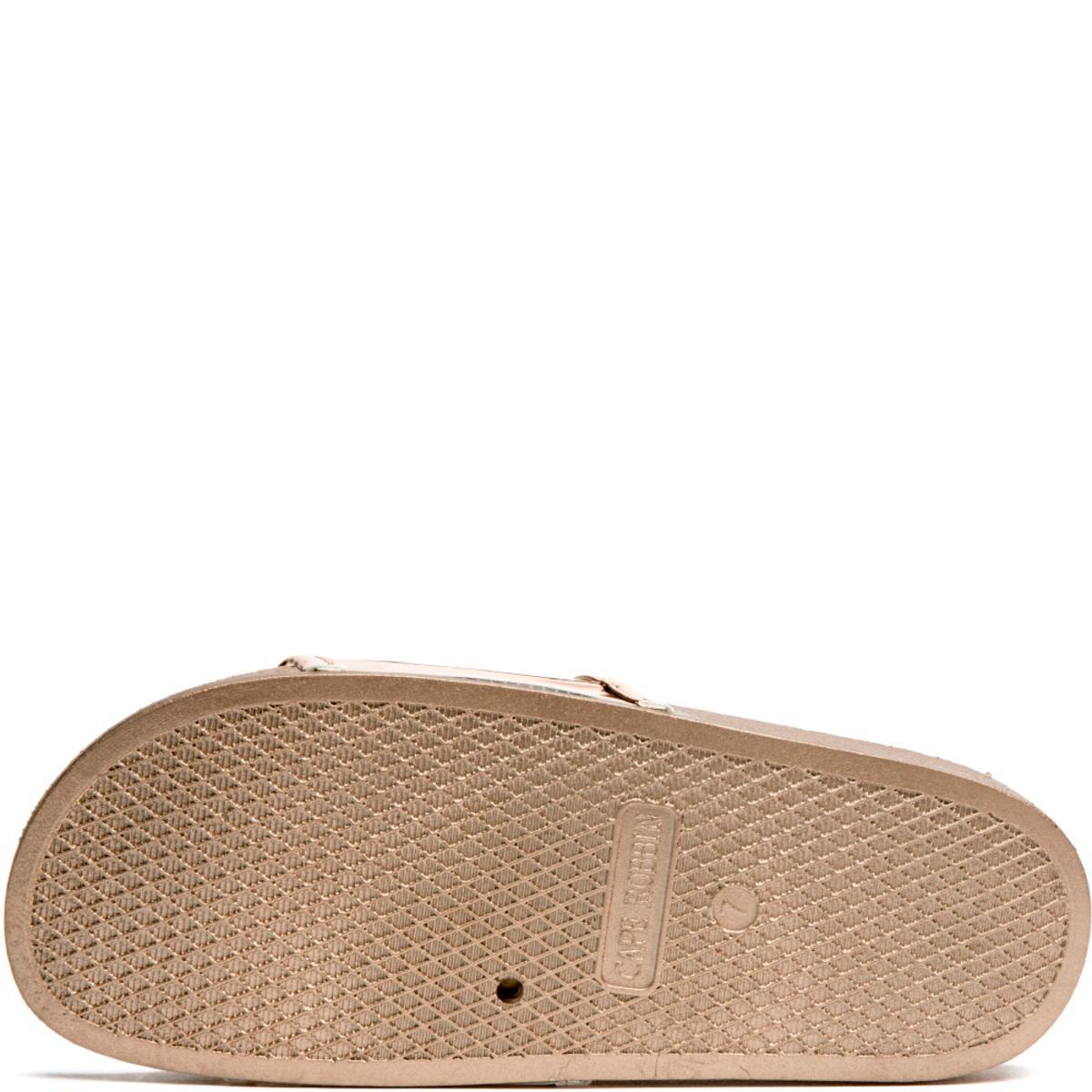 Cape Robbin Moira-11 Rose Gold Slides rose gold