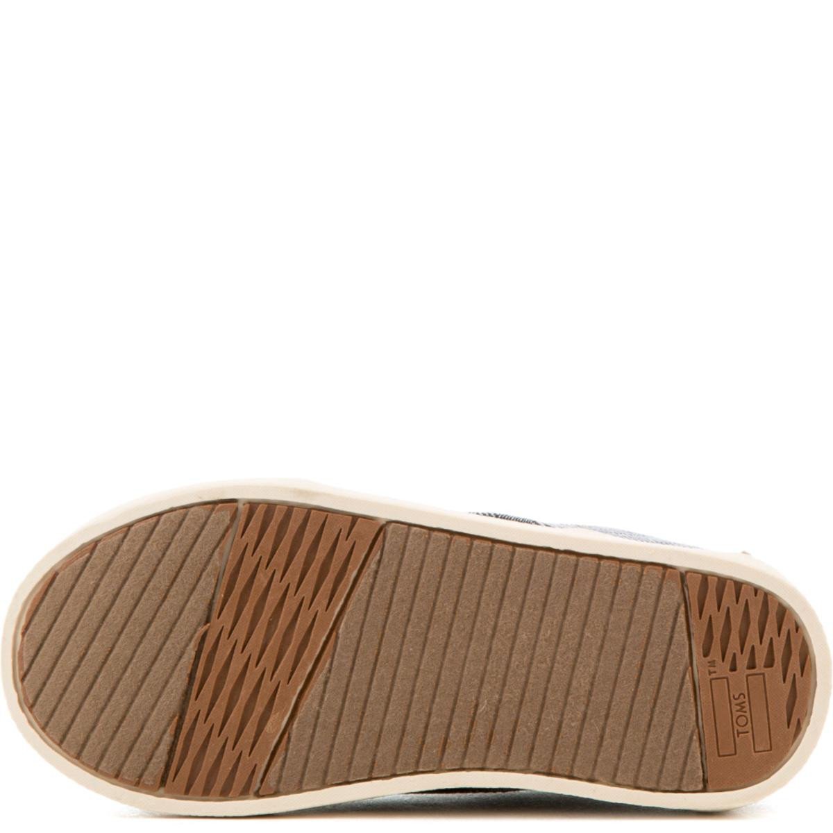 Tiny Toms: Paseos Blue Denim Textile Sneakers