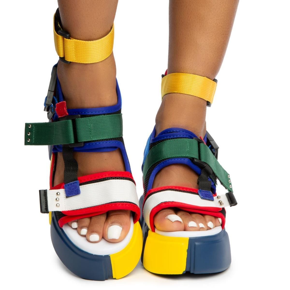 Cranberry-02 Platform Sandals