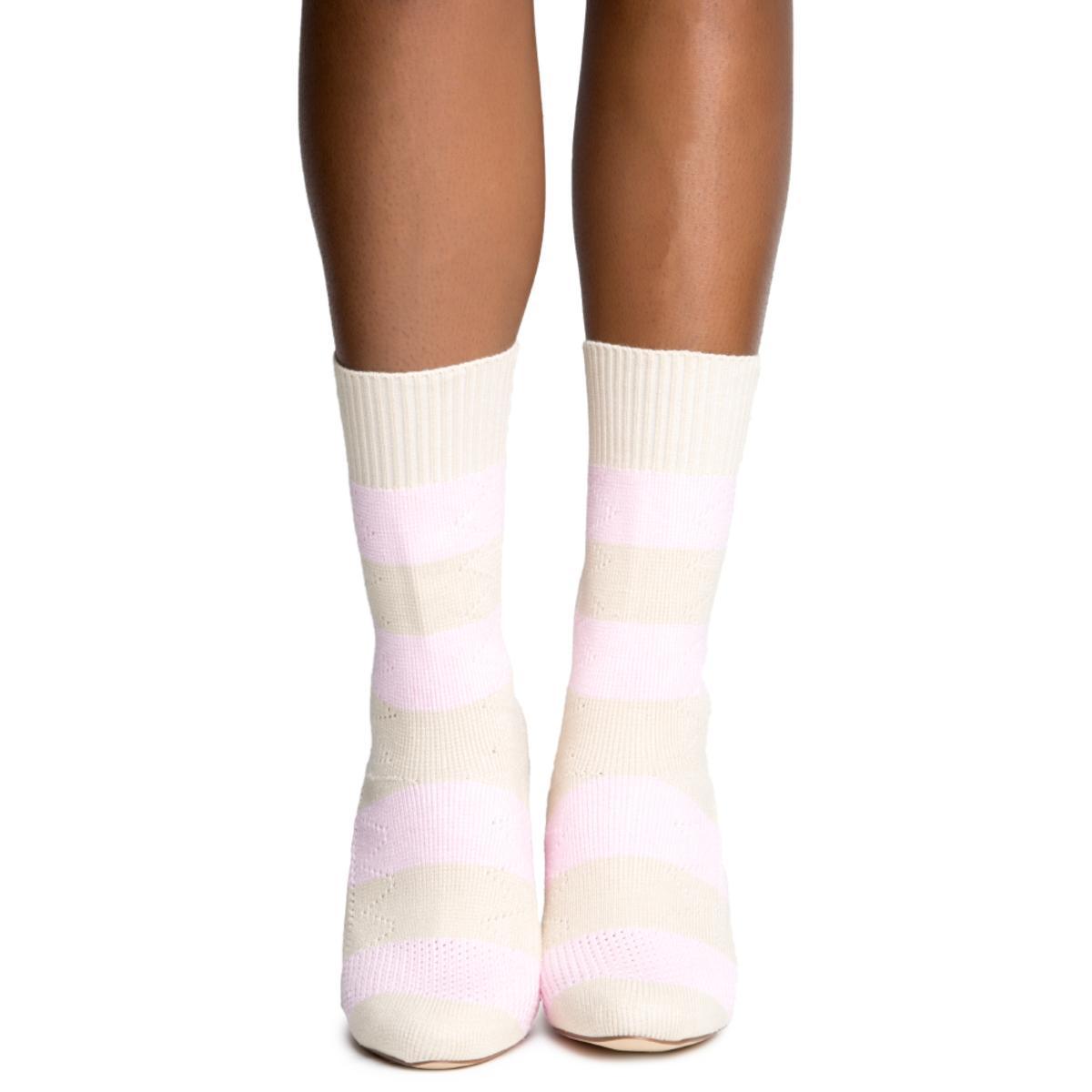 Cape Robbin Perry-2 Nude Bootie Nude/Pink