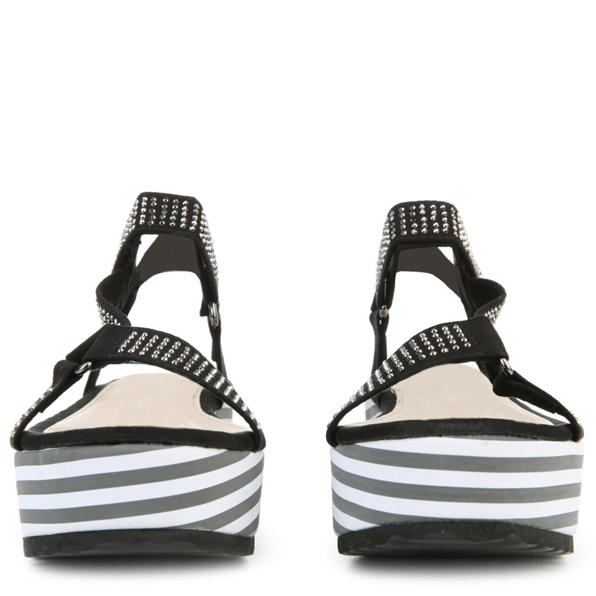 Orella-01 Platform Sandals BLACK