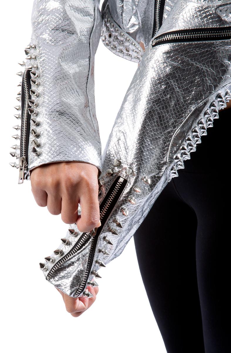 Silver Studded Jacket
