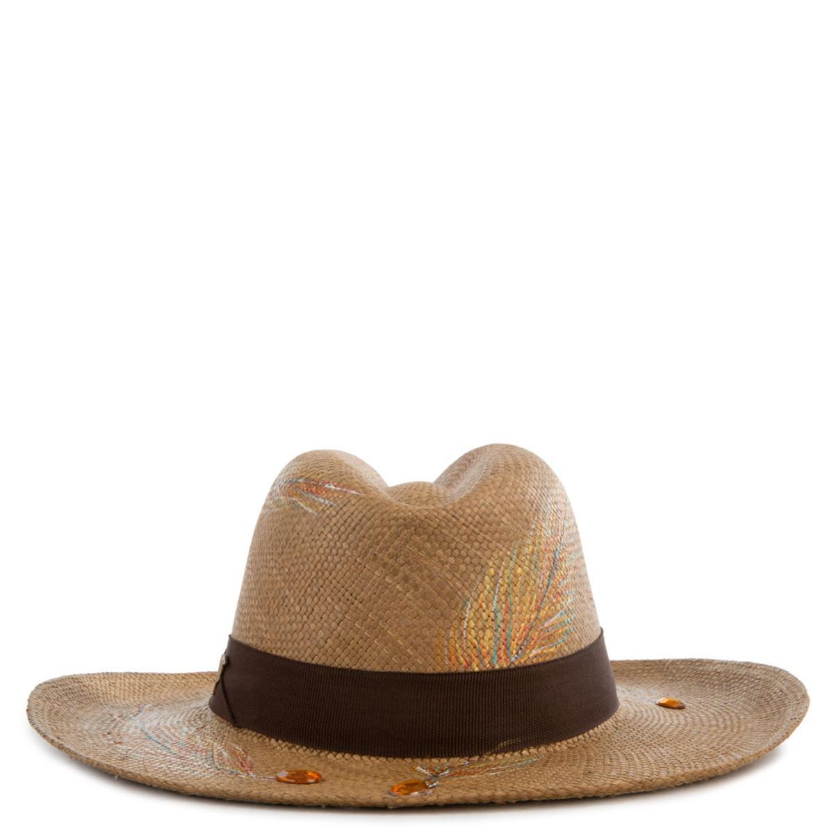 Plumas CafÃ© Panama Hat Size M