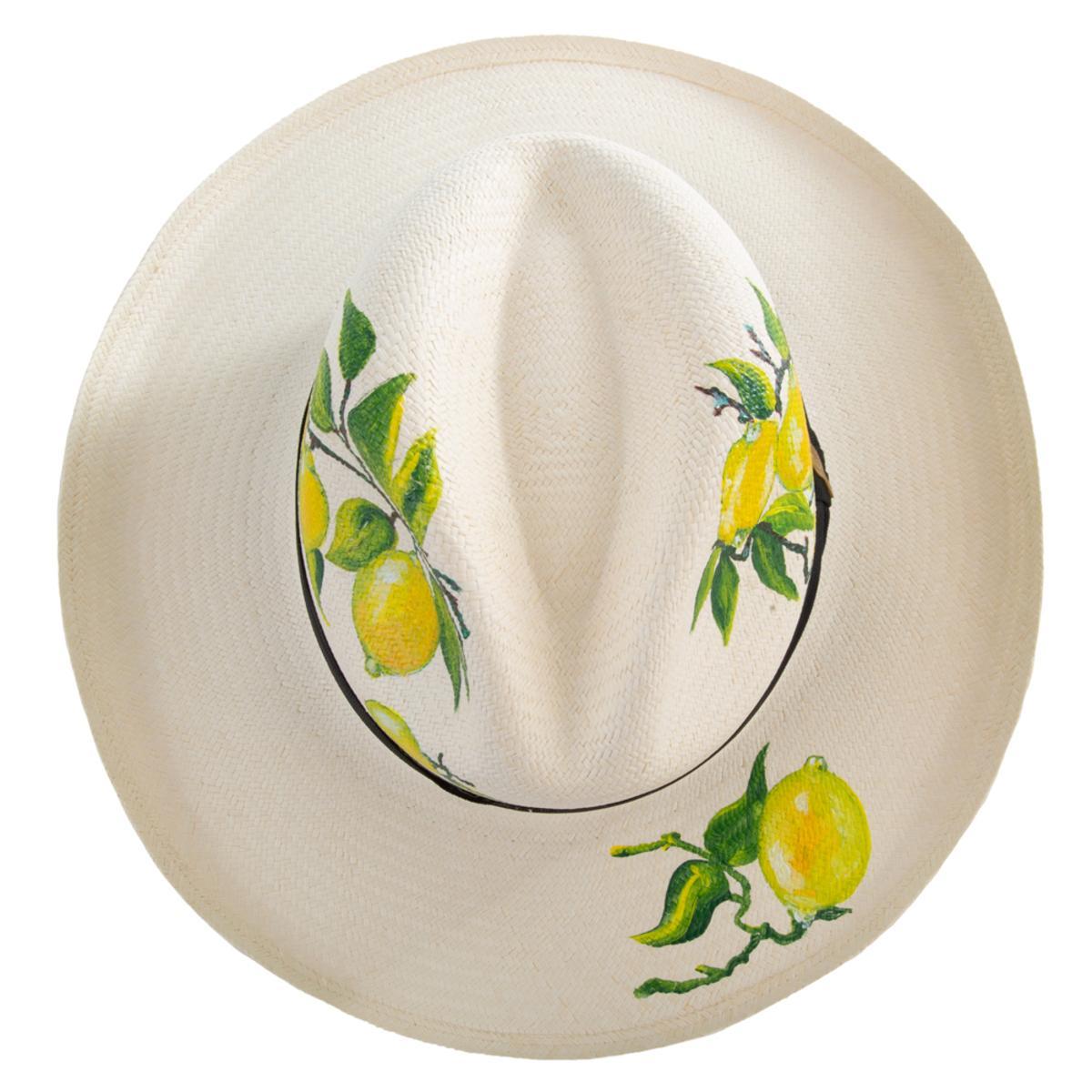 Little Lemons Panama Hat Size M