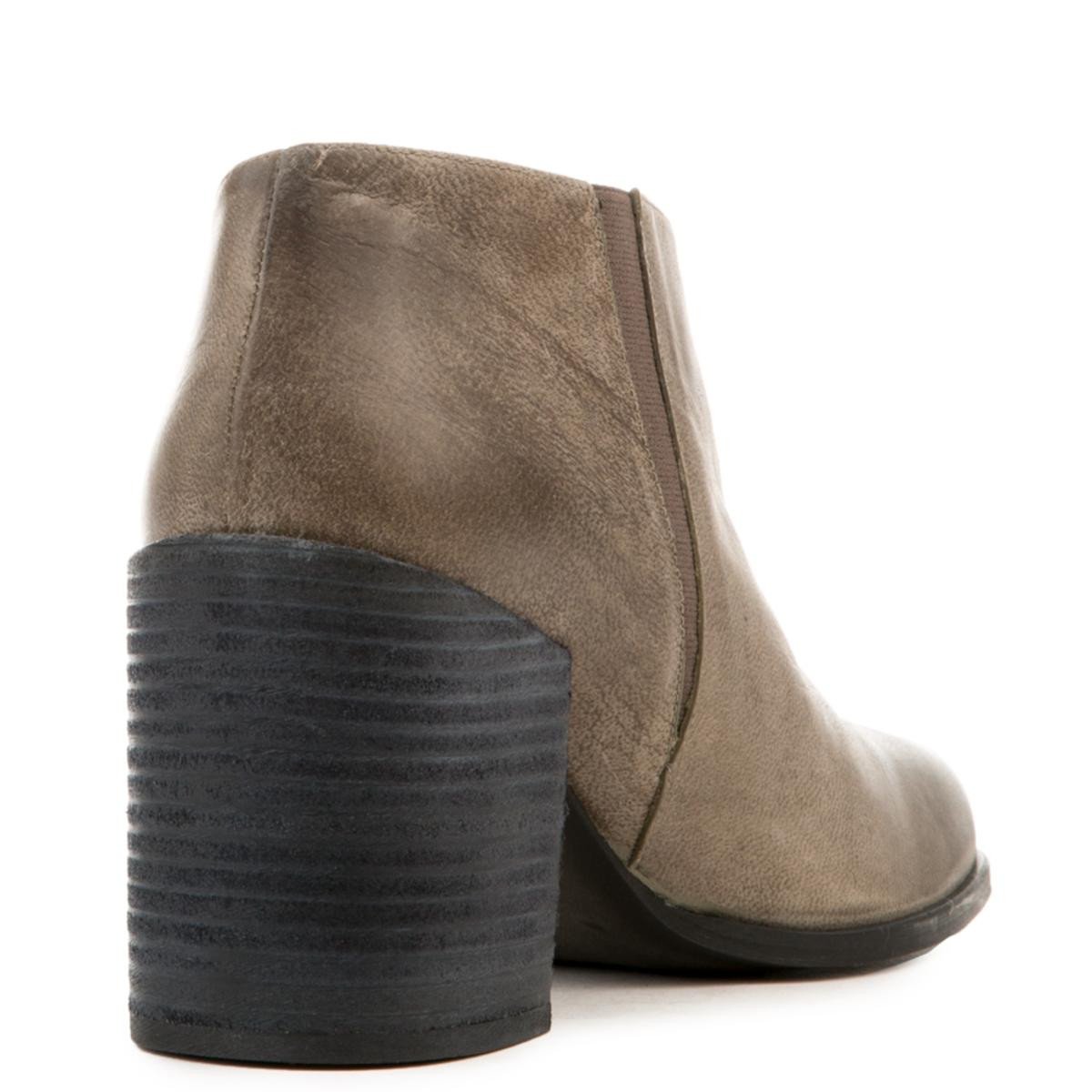 Free People Terrah Grey Heeled Booties Grey