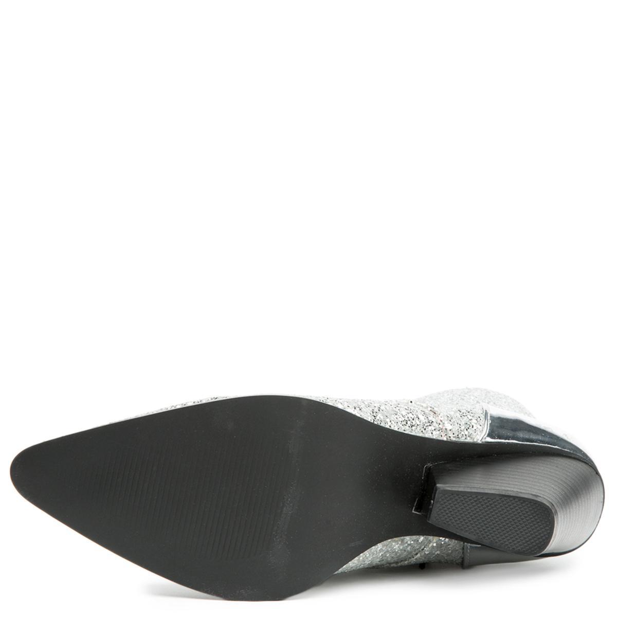 Cape Robbin Kelsey-18 Silver Bootie Silver