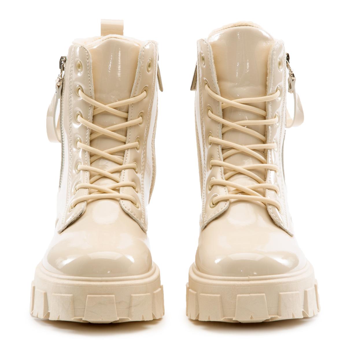 Trenton Lace-Up Combat Booties