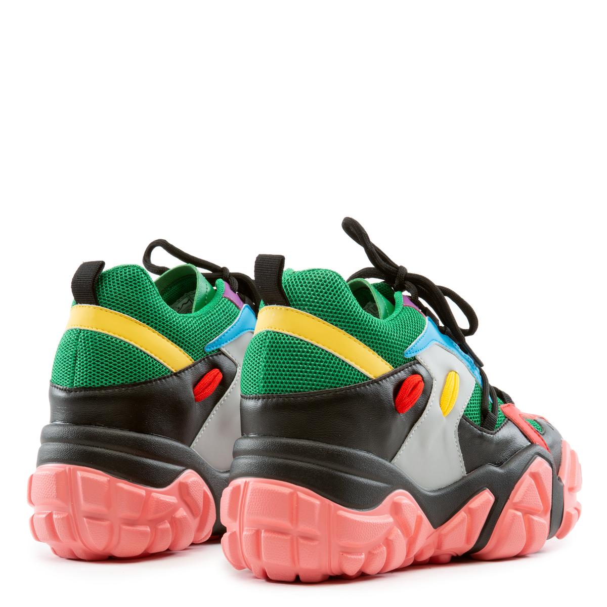 Persimmon-01 Wedge Sneakers