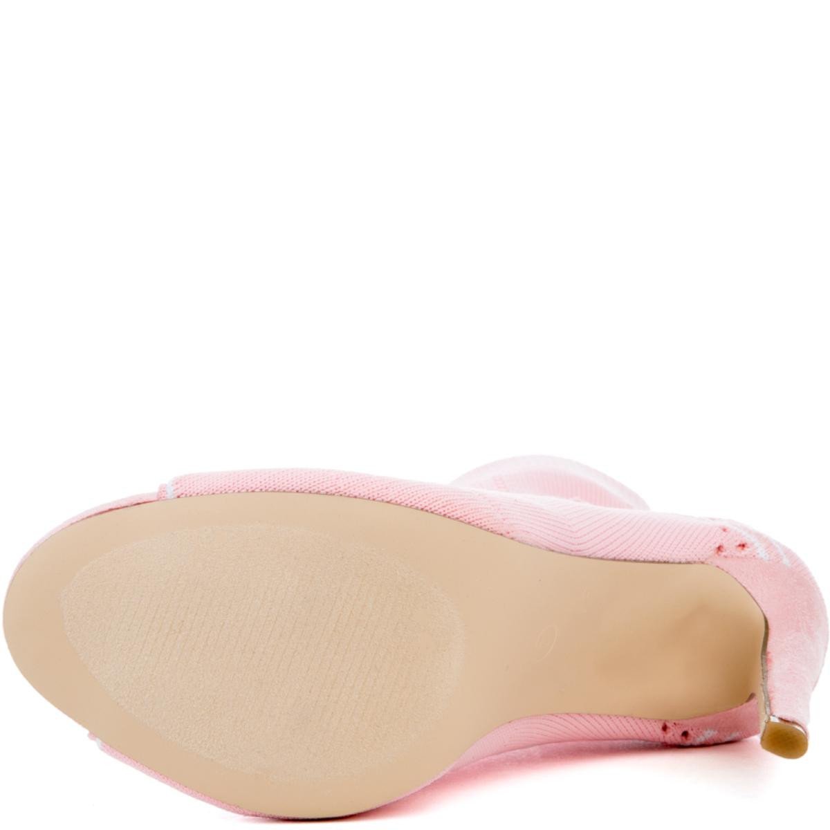Cape Robbin Lola-14 High Heel BLUSH