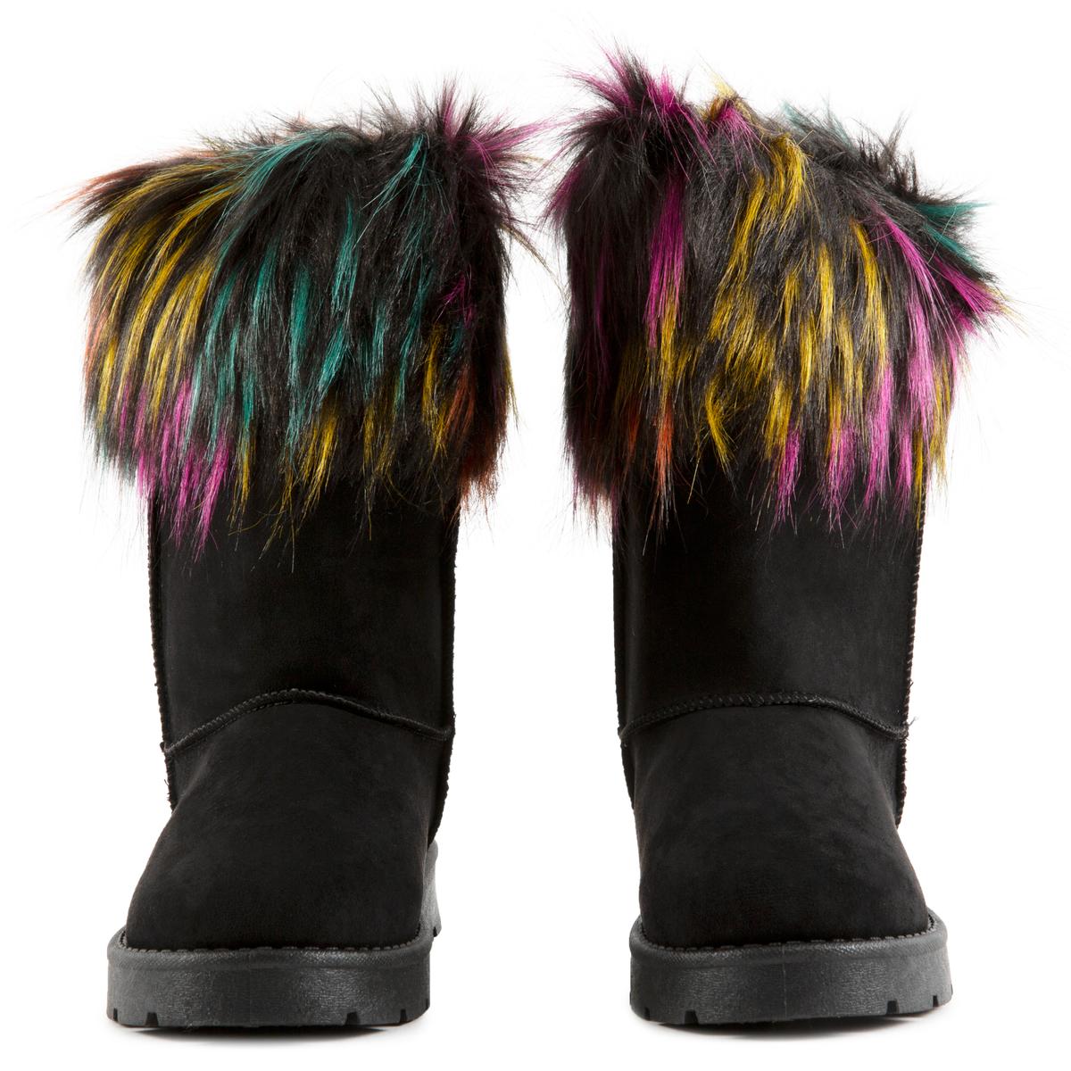 Frozen-02 Fur Booties