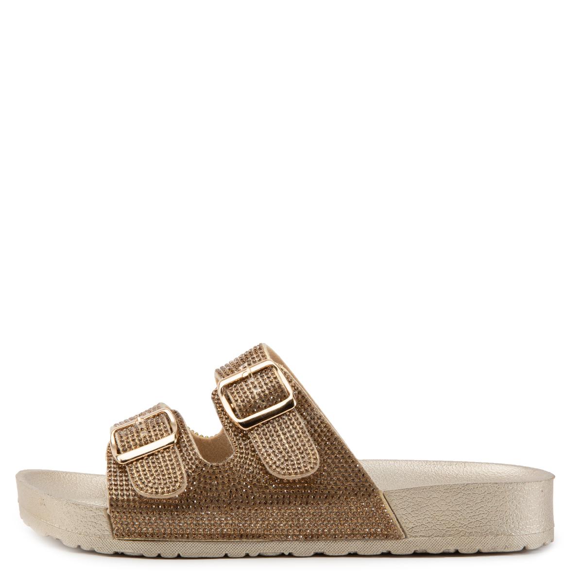 Espen Rhinestone Slides