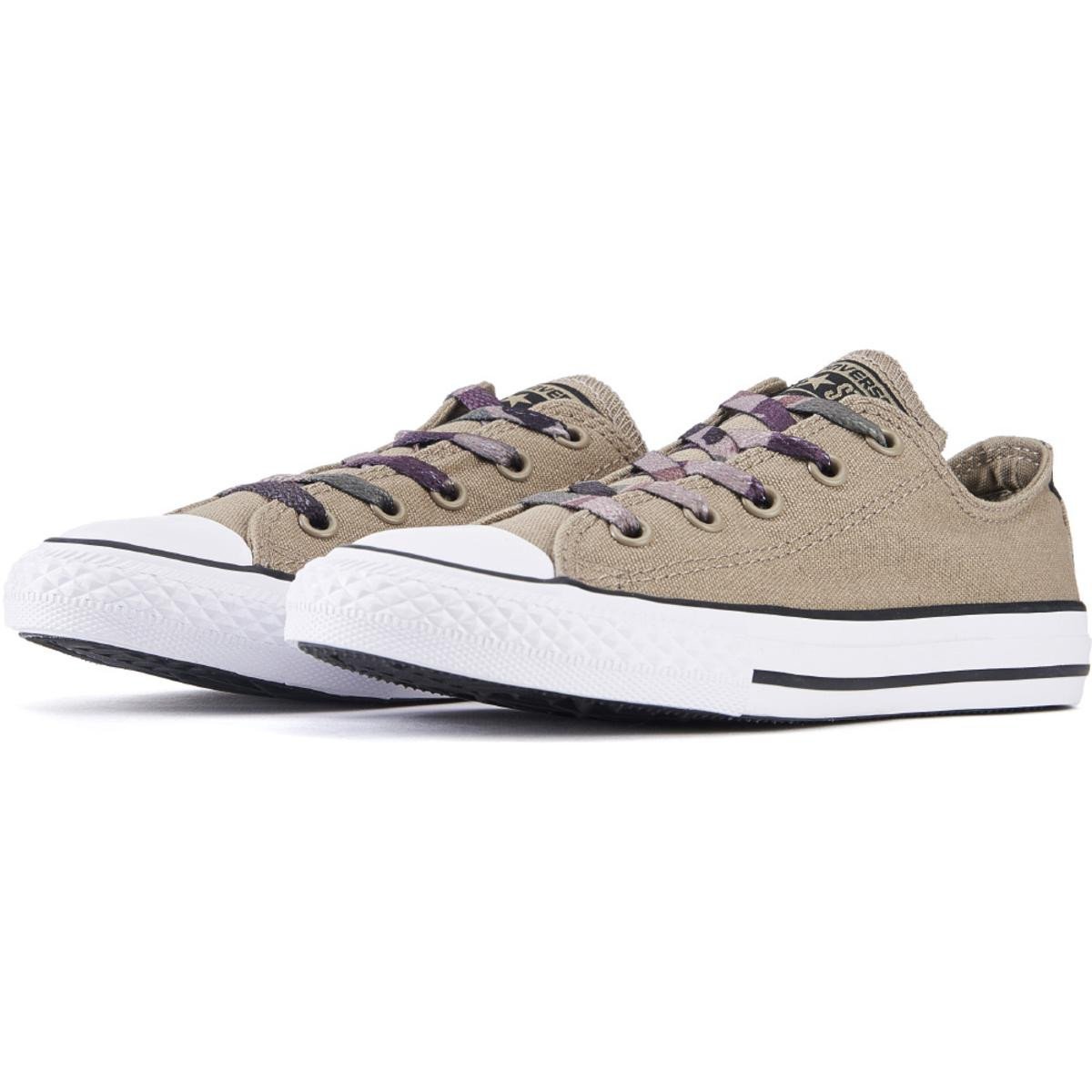 Converse for Kids: Chuck Taylor All Star Ox Sandy/Camo Sneakers