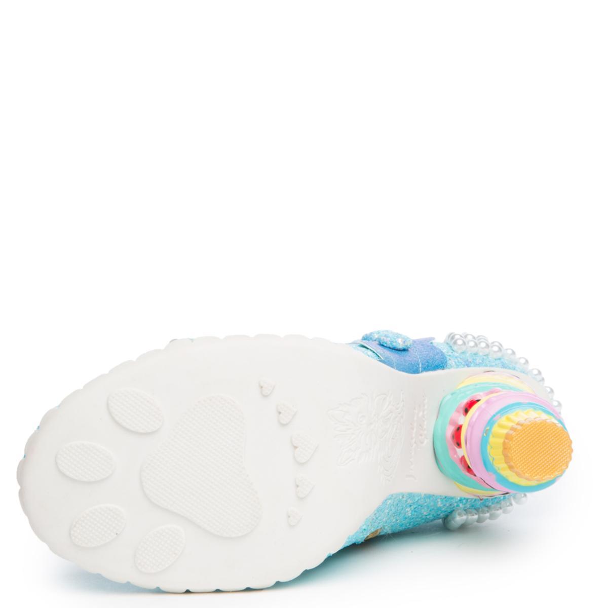 Irregular Choice Bee Delicious Blue Bootie Blue