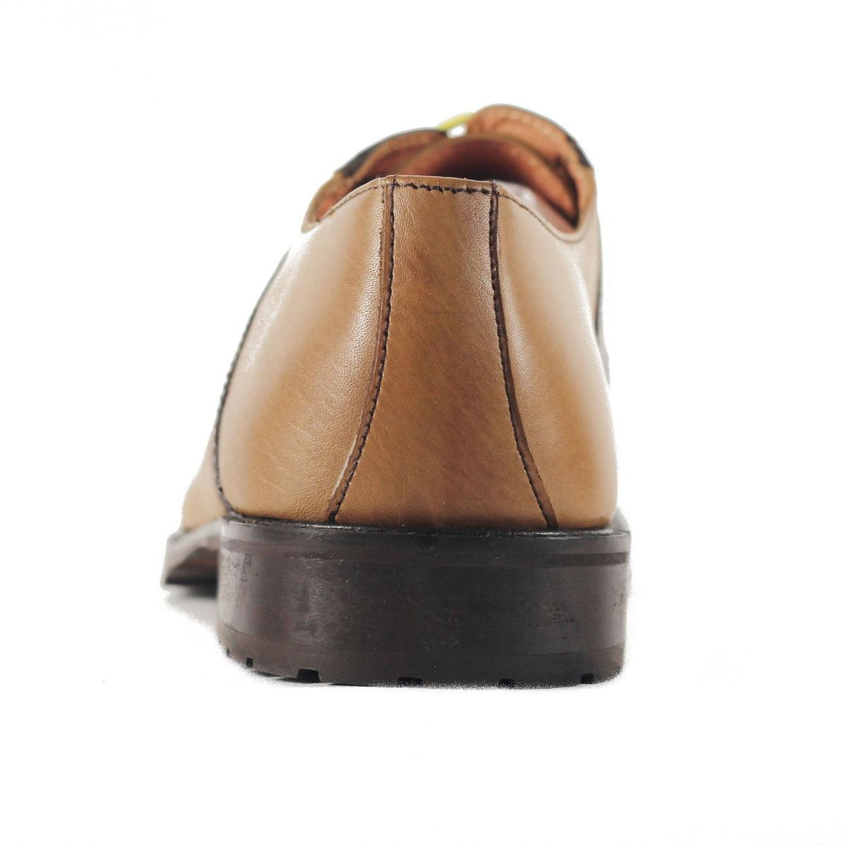 Ben Sherman for Men: Parsons Tan Brown Leather Oxford Oxford