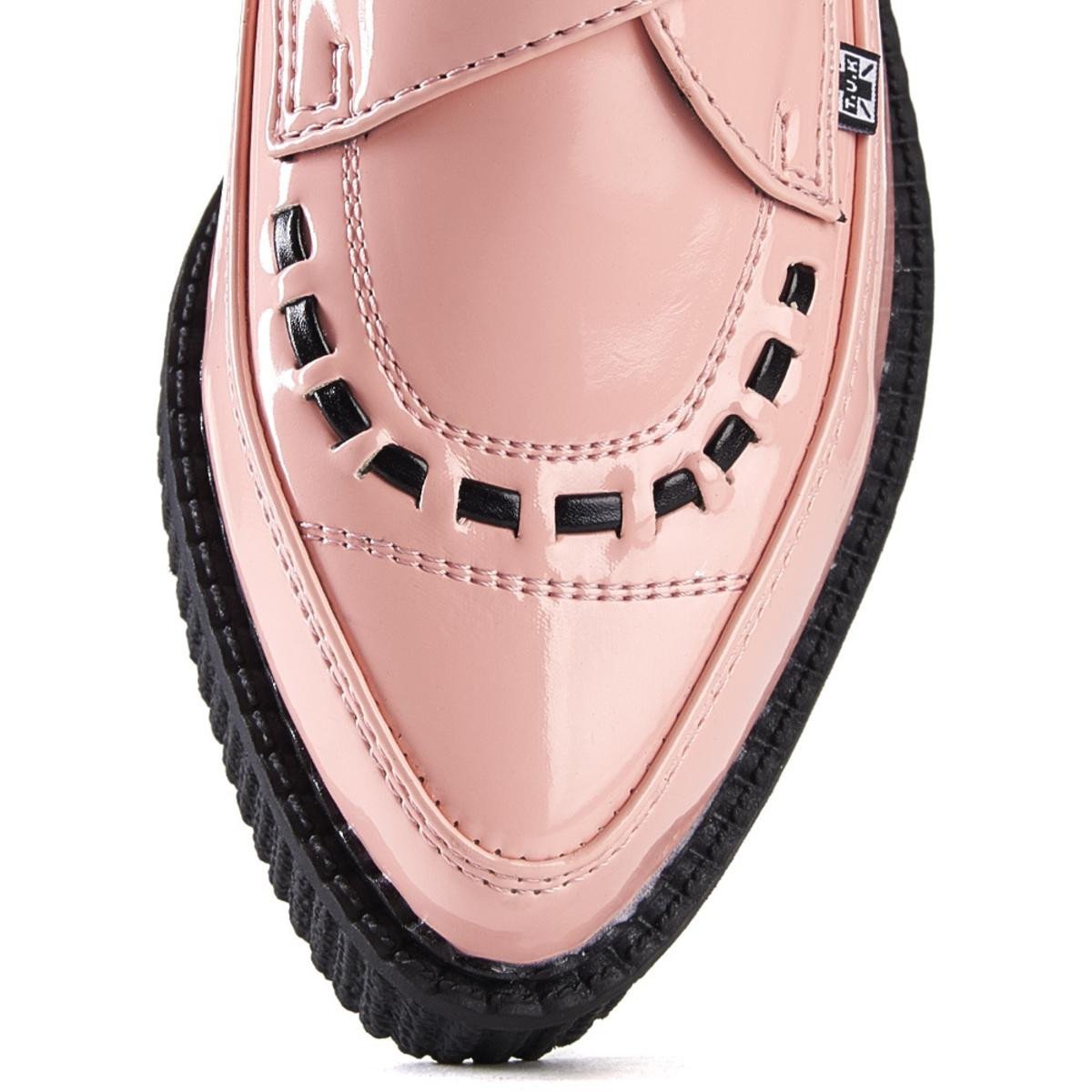 T.U.K. Pointed Pink Creepers PINK