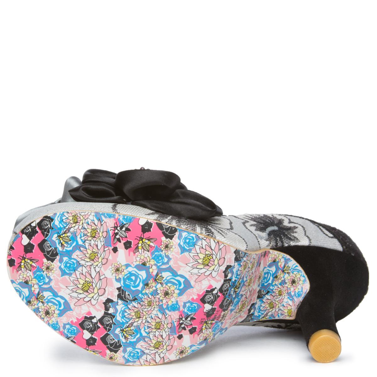 Peach Melba Black High Heel BLACK