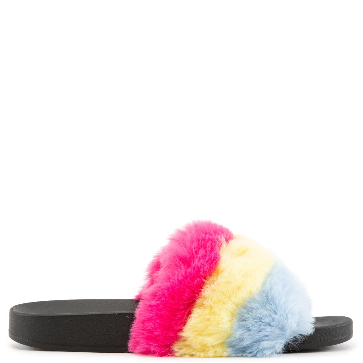 Yale Fur Sandals