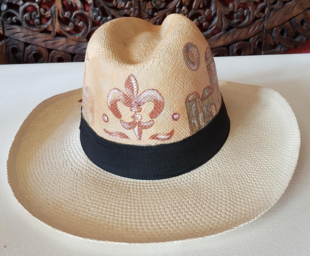 Desert Brown Panama Hat Size S
