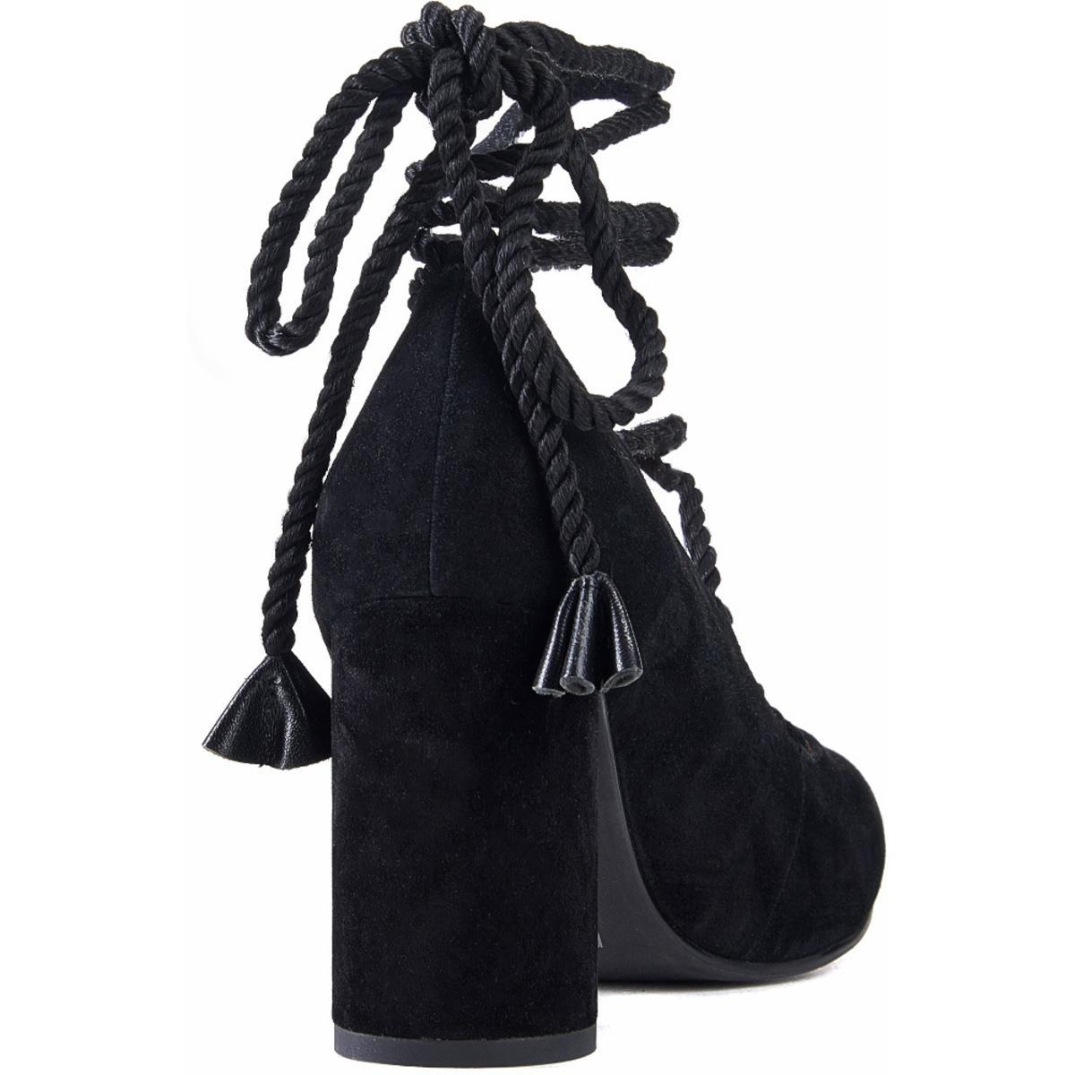 Jeffrey Campbell Zaun Black Heels BLACK