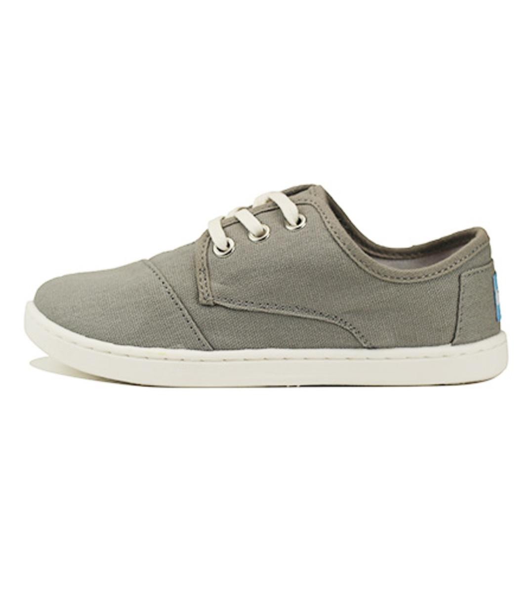 Ash Grey Toms Ash Canvas Alpargata Ash Grey Recycled Cotton Canvas