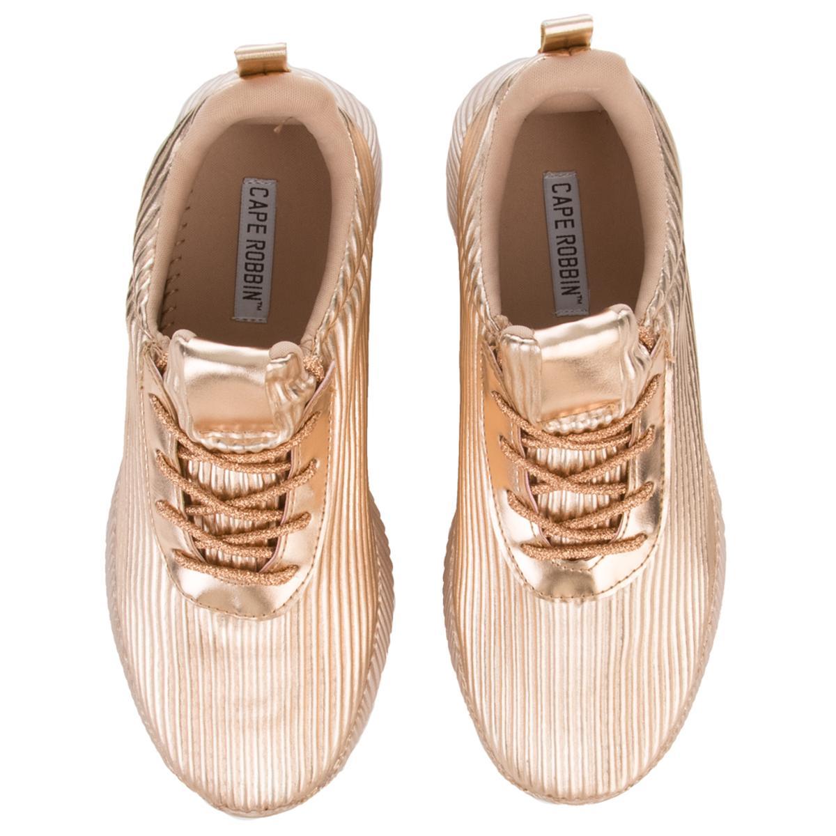 Cape Robbin Nena-3 Sneaker Rose Gold