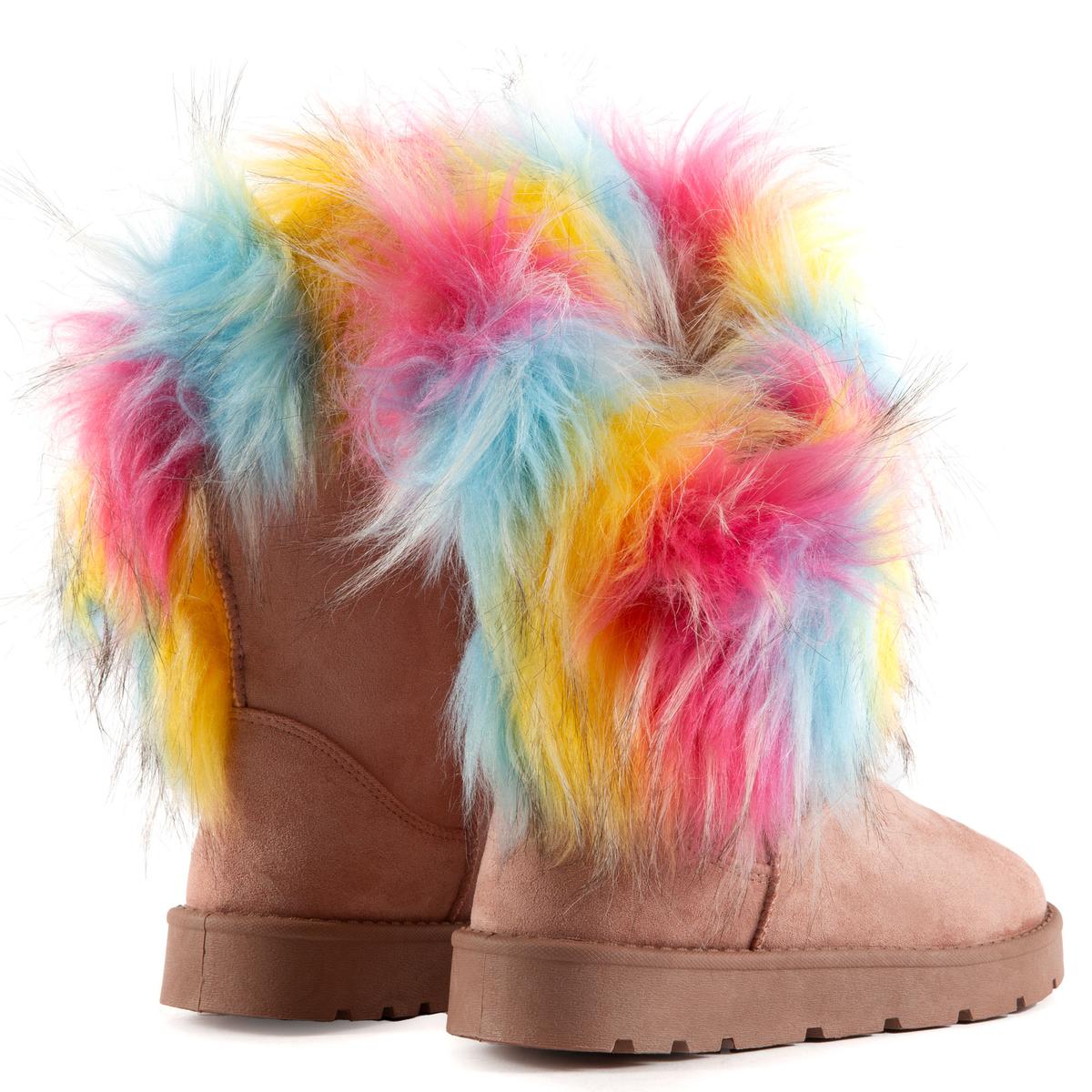 Ada Faux Fur Booties