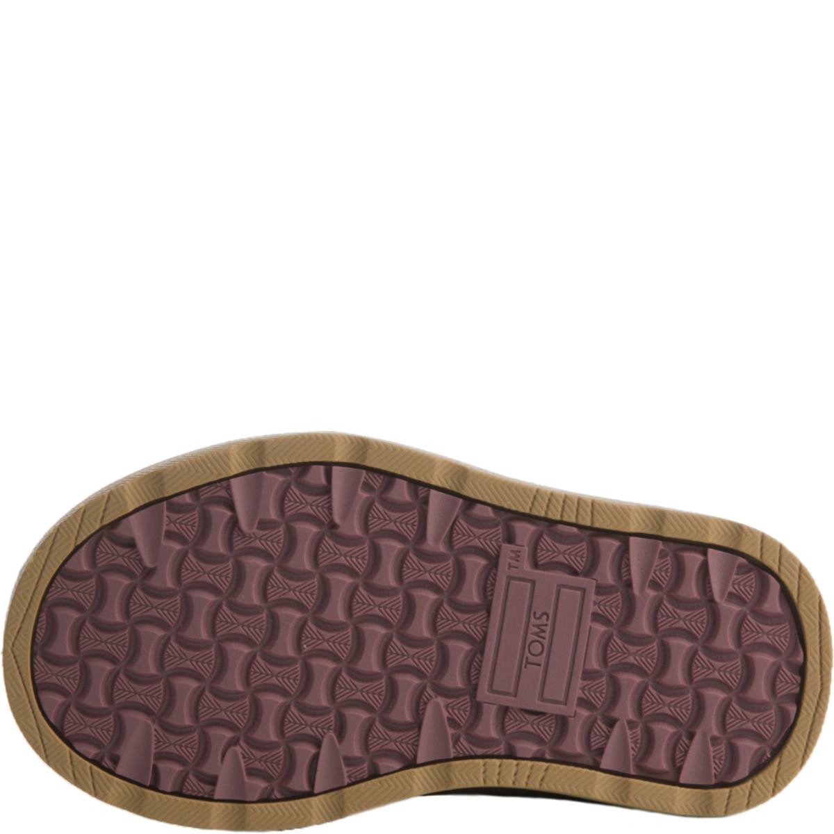 Tiny Toms: Brown Synthetic Leather Chukka Boots