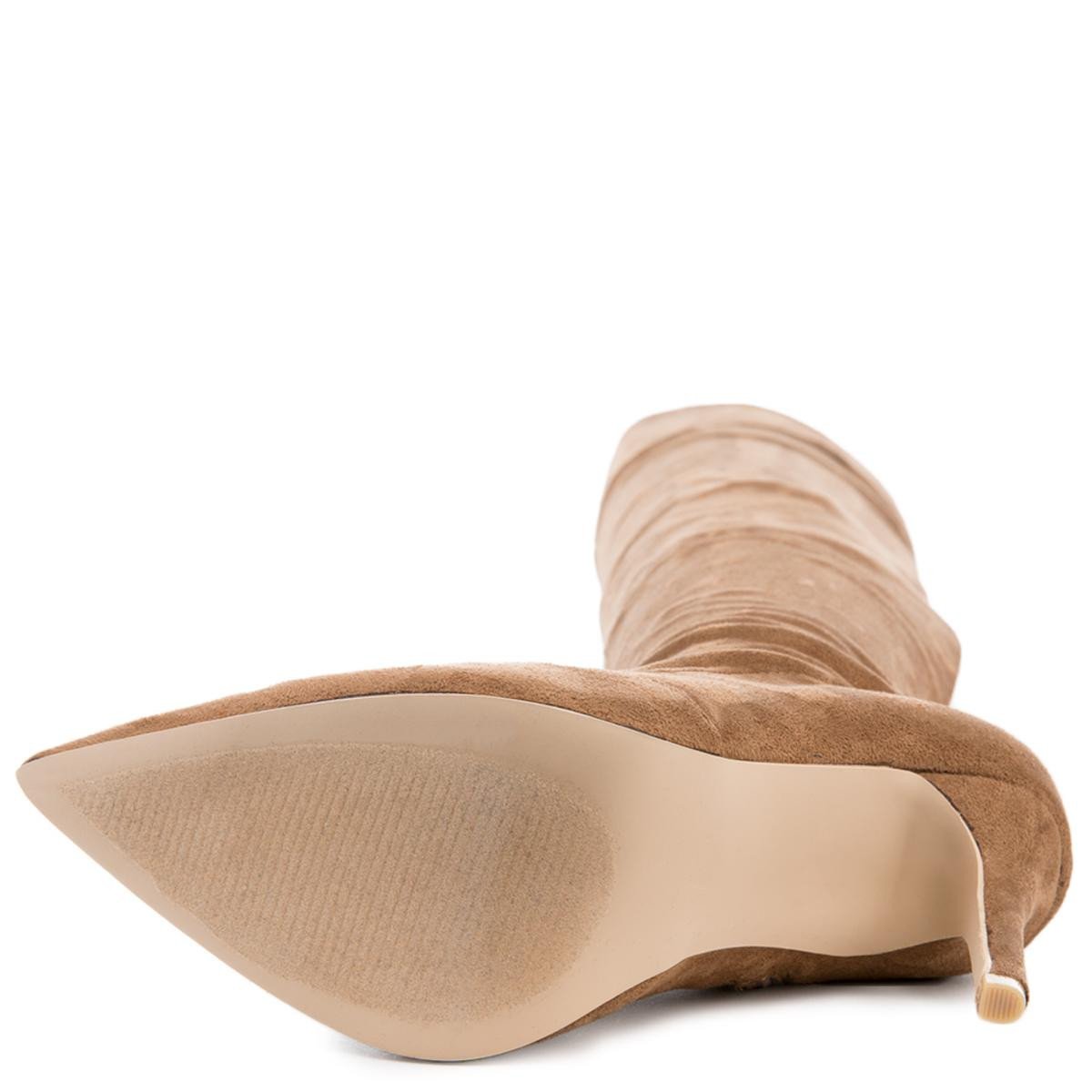 Cape Robbin Mini-5 Brown High Heel Boot Khaki