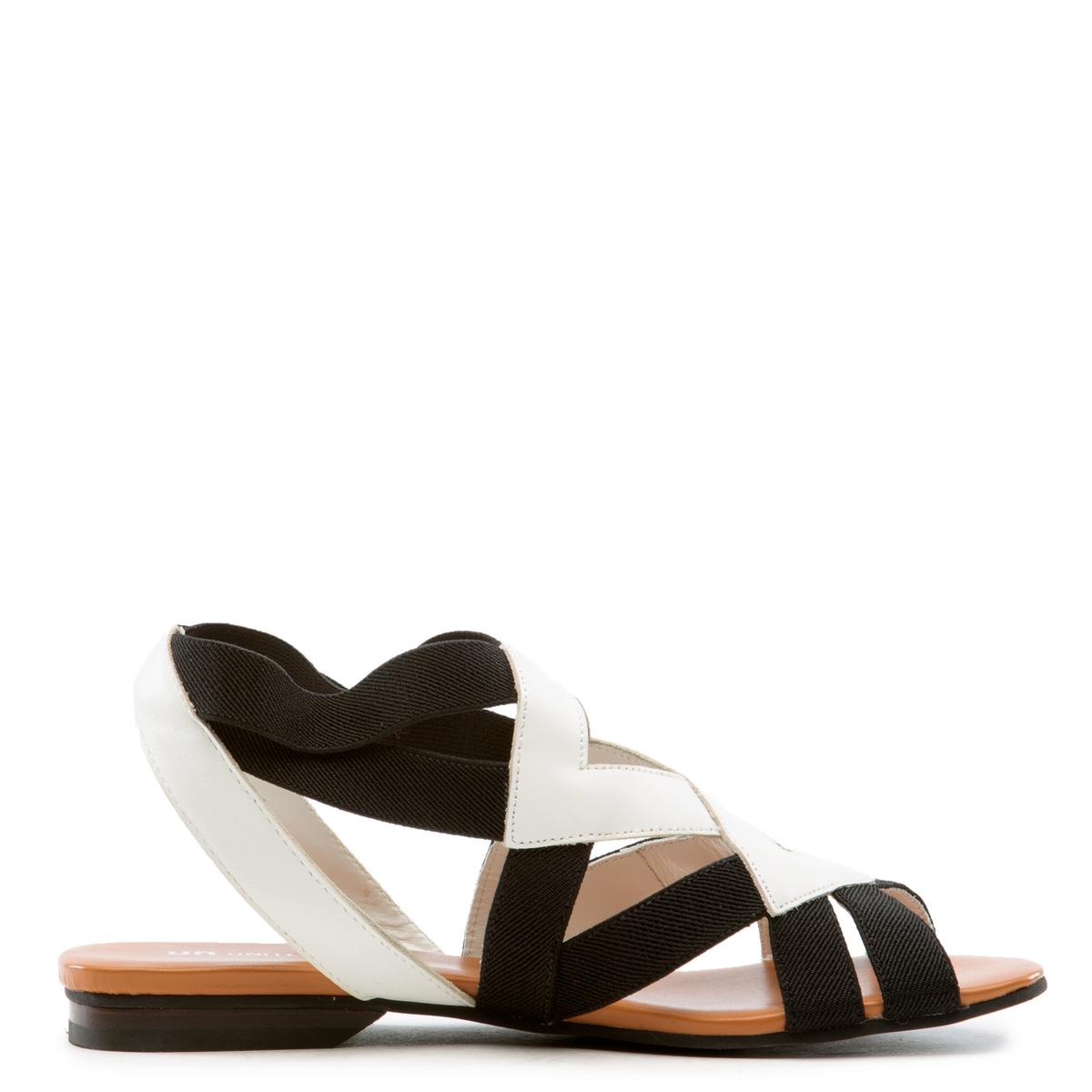 United Nude: Venus Lo Black White Sandal