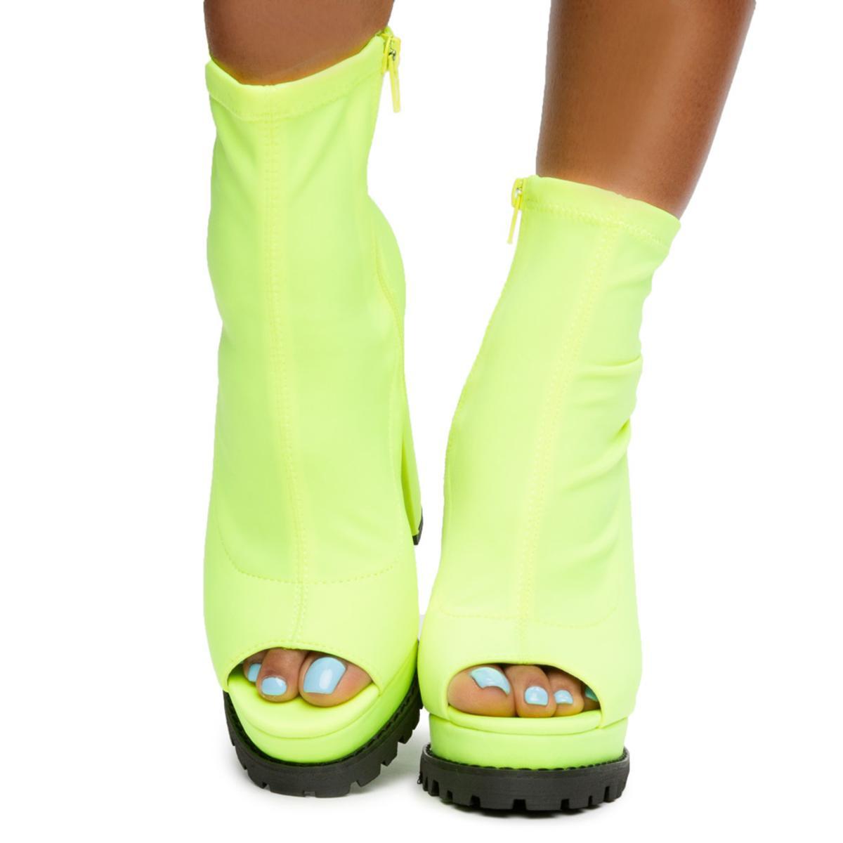 Monclair-21 High Heel Booties