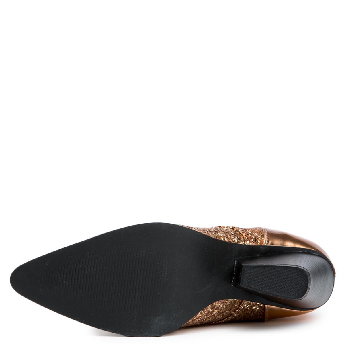 Cape Robbin Kelsey-18 Rose Gold Bootie Rose Gold